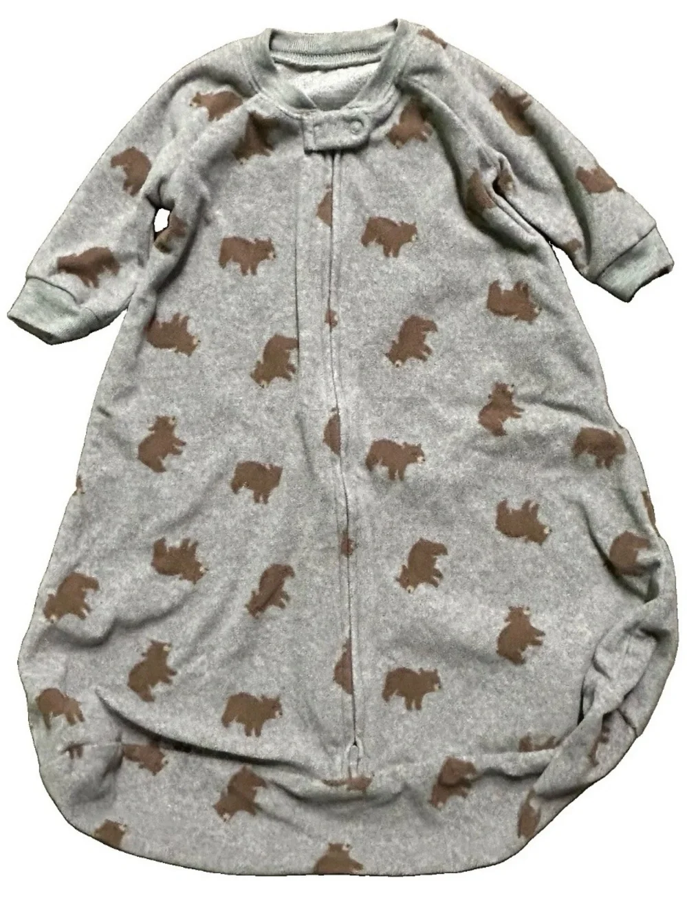 Neutral Baby Fleece Sleep Sacks Animals Size 0-9 Months